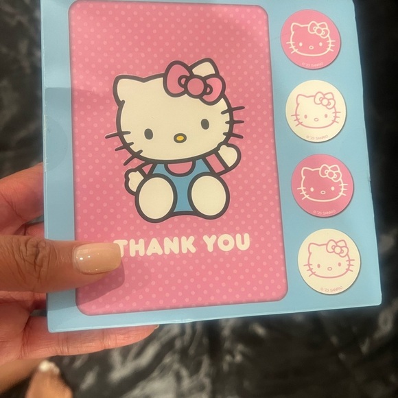 HELLO KITTY THANK YOU CARDS , NIB - Picture 2 of 7